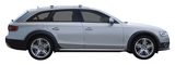 Suport de acoperiș YAKIMA silver Audi A4/S4/RS4 Allroad 2009-&gt;2015