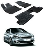 Covorase auto 3D PREMIUM Peugeot 308 2015-up