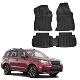 Covorase auto 3D PREMIUM Subaru Forester 2018-up 5pcs