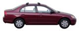 Șine de acoperiș YAKIMA Honda Civic ,2000 - 2004 ,4dr Sedan