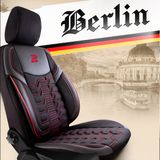Huse auto pentru Kia Rio (IV) 2017-up BERLIN_Rosie 1+1, față