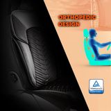 Huse auto pentru Kia Cee’d (II) 2012-2018 DUBAI_Neagră 2+3
