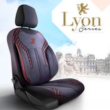 Huse auto pentru Citroen Berlingo 1996-2004 LYON_Rosie 2+3