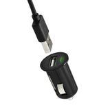 Încărcător micro USB negru 1A