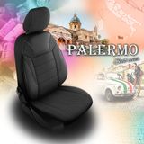 Huse auto pentru Seat Ibiza (III) 2002-2008 PALERMO_Neagră 2+3