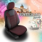 Huse auto pentru Daewoo Nubira  1997-2002 PALERMO_Burgundia 2+3