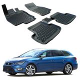 Covorase auto 3D PREMIUM Seat Leon 3 2013 - 2020