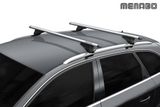 Portbagaj de acoperiș MENABO TIGER 120cm SILVER AUDI Q5 (FY) 5-doors 2017-&gt;