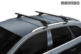 Portbagaj de acoperiș MENABO TIGER 135cm BLACK FIAT 500 X 5-doors 2015-&gt;
