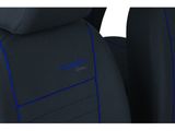 Huse auto pentru Ford Fusion  2002-2012 TREND LINE - albastre 1+1, față
