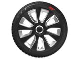 Capace roti pentru Renault Stratos RC 16&quot; Black &amp; Silver  4 buc