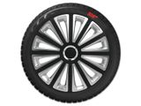 Capace roti pentru Renault Trend RC 16 &quot; Black &amp; Silver 4 buc