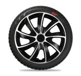 Capace roti pentru Audi Quad 14&quot; Black &amp; Silver 4ks