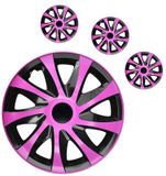 Capace roti pentru Toyota Draco CS 14&quot; Pink &amp; Black 4ks