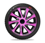 Capace roti pentru Peugeot Draco CS 15&quot; Pink &amp; Black 4ks