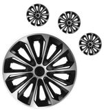 Capace roti pentru Opel Strong 15&quot; Silver &amp; Black 4 buc