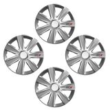 Capace roti pentru Kia GTX Carbon 14&quot; Silver 4ks