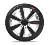 Capace roti pentru Opel GTX carbon black / silver 14&quot;