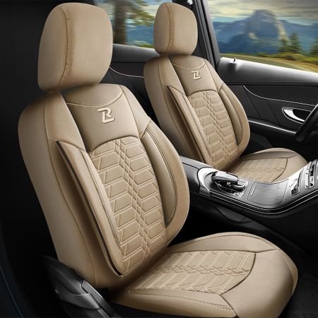 Huse auto pentru Audi Q5 2008-2017 VENEDIK_Bej 2+3