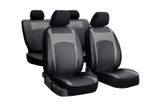 Huse auto pentru BMW X3 F25 2010-2017 Design Leather gri 2+3