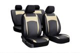 Huse auto pentru Citroen C3 Picasso 2008-2017 Design Leather bej 2+3