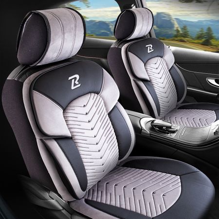 Huse auto pentru Hyundai Elantra (VI) 2016-2020 DUBAI_Gri 2+3