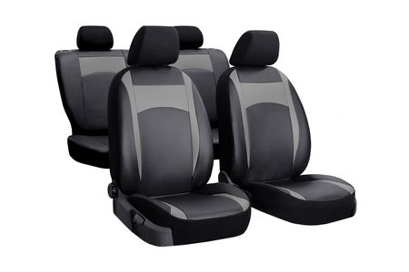 Huse auto pentru Kia Sportage (III) 2010-2016 Design Leather gri 2+3