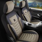 Huse auto pentru Nissan Note (II) 2013-2016 FLORIDA_Bej 2+3