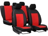 Huse auto pentru Opel Agila B 2007-2014 PELLE - Rosie 2+3