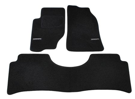 Covorase textile auto cu emblema Kia Sorento 2002-2009  4.buc