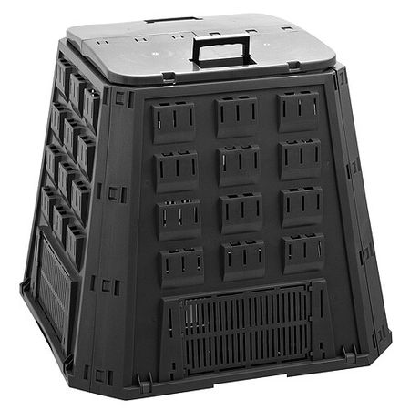 Composter negru 420 lit EVOBLACK