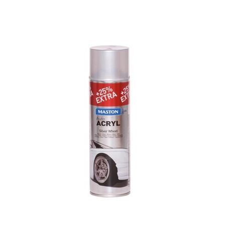 MasAutoACRYL spray Silver 500ml