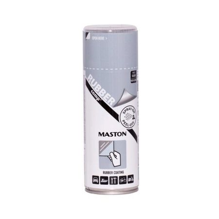 MasRUBBERcomp Silver 400ml lucios