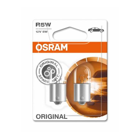 Blister OSRAM 12V 5W R5W BA15s