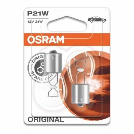 Blister OSRAM 21W 12V P12W BA15s 2buc