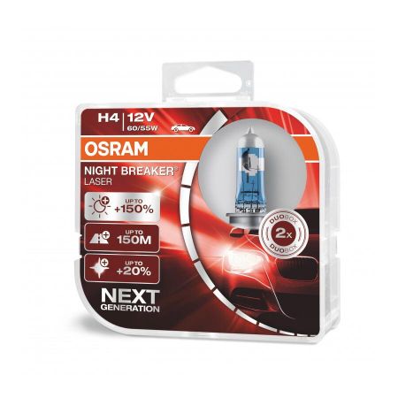 OSRAM H4 Night Breaker LASER BOX