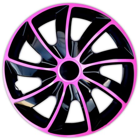 Capace roti pentru Audi Quad 15" Pink & Black 4 buc