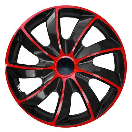 Capace roti pentru Audi Quad 15" Red & Black 4 buc