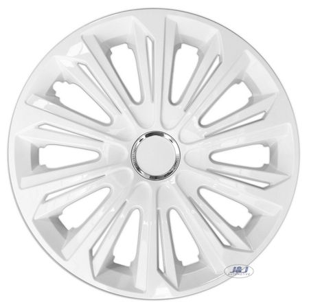 Capace roti pentru Dacia Strong 14" White lak. 4ks