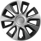 Capace roti pentru Opel Stratos 16'' Silver & Black 4 buc set