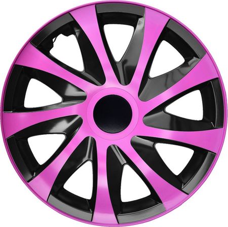 Capace roti pentru Peugeot Draco CS 15" Pink & Black 4ks
