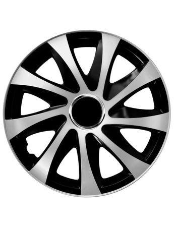 Capace roti pentru Alfa Romeo DRIFT extra silver/black 15" 4 .buc