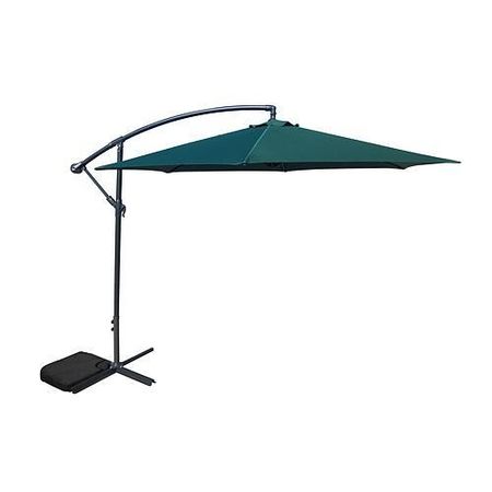 Umbrelă de soare verde DEMI 300 cm, 42 mm, PE