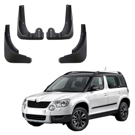 Apărători de noroi Škoda Yeti 2009-2013 4pcs