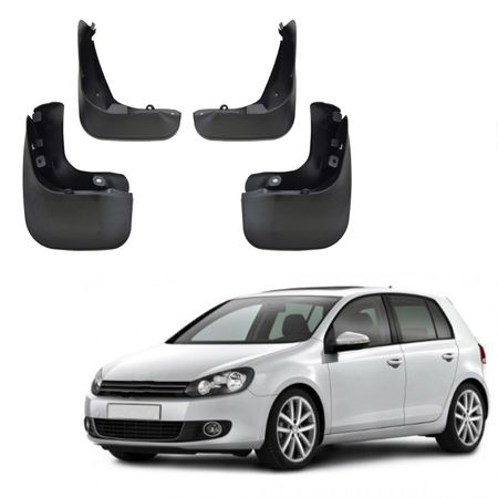 Apărători de noroi Volkswagen Golf 6 2008-2012 Hatchback 4pcs, nu este compatibil cu R-Line version!