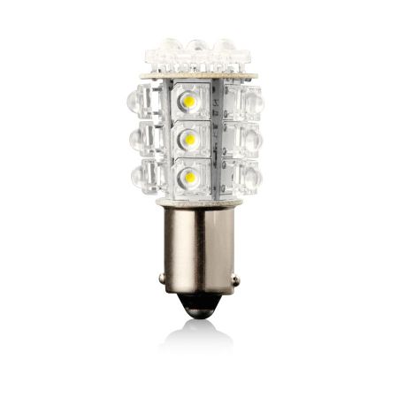 Bec LED G18 roșu 12V 5W BA15S VECTA