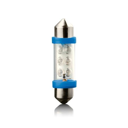 Bec LED SV8,5 BLUE 12V 36mm VECTA