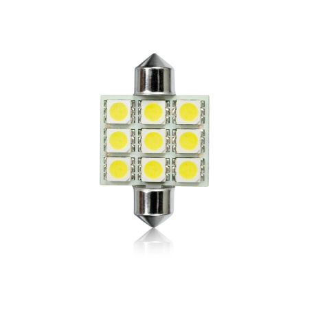 Bec T11 36mm FESTOON 9LED-5050SMD BC 2 buc.